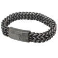 Novel Designs Double Stainless Steel Chain Mens Steel Chain Bracelet